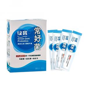 台灣綠藻－綠寶常好菌，乳酸菌＋益生質＋後生元