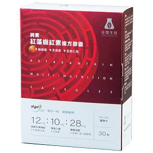 全瑩生技紅棗蝦紅素複方膠囊（30粒）