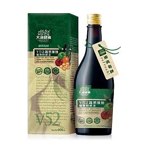 折扣＋優惠券！大漢酵素V52蔬果維他植物醱酵液（600毫升／瓶）